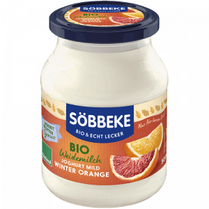 Söbbeke Fruchtjoghurt Winter Orange im Glas